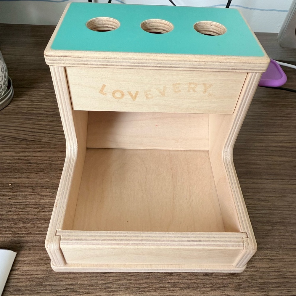 Lovevery Wooden Toy Peg Drop